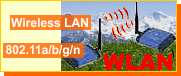 Wireless LAN, WLAN 802.11 a/b/g/n