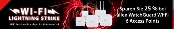 Watchguard Wi-Fi6 Promo Treueprogramm