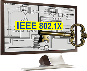 macmon IEEE 802.1X Enterprise Anmeldung