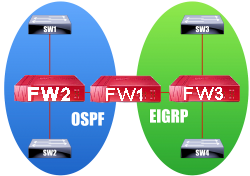 Watchguard Firebox Training Authentication, dynamisches Routing FireCluster, zentrales Management